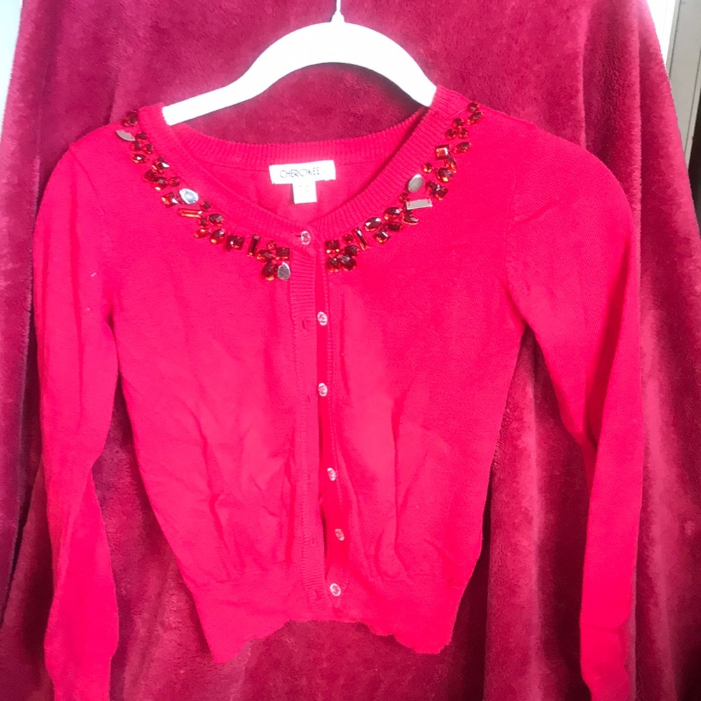 Sweater red size 7/8